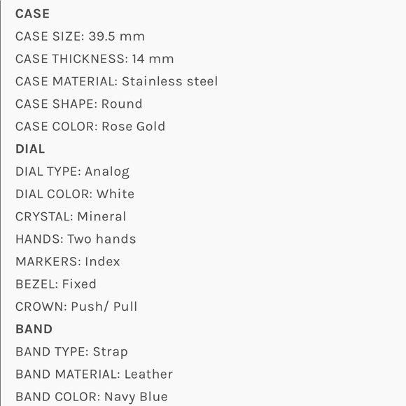 Kate Spade Grand Navy Smart Hybrid champagne Watch - Picture 6 of 8